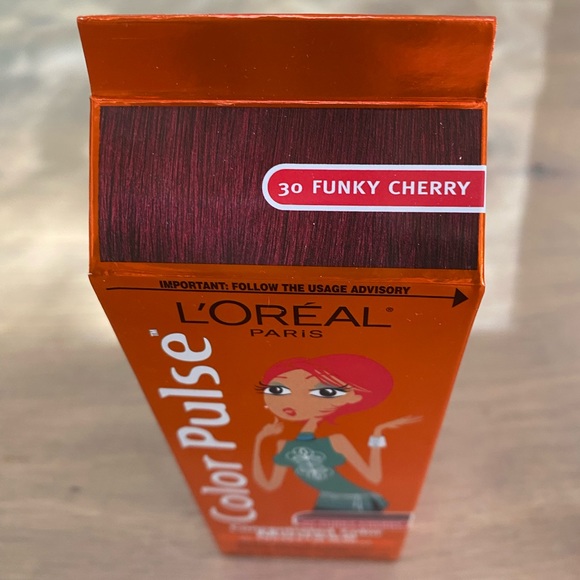 COPY - 2 boxes L’ORÉAL Color Pulse Mousse Funky Cherry #30 - Picture 3 of 6